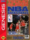Tecmo Super NBA Basketball Box Art Front